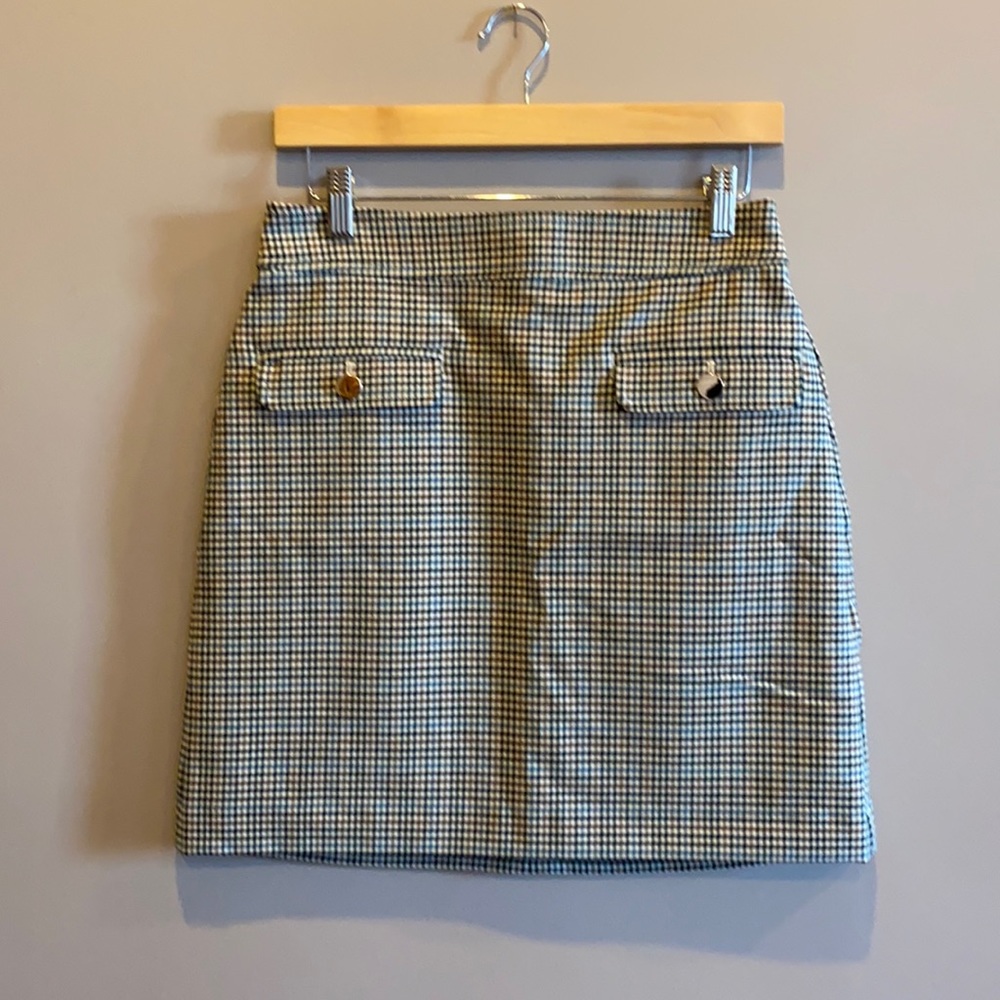 NWT Loft Plaid Mini Skirt